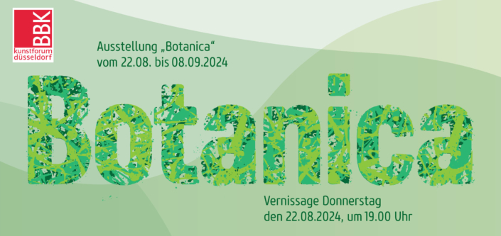 Barbara Freundlieb BBK Flyer Botanica 2024